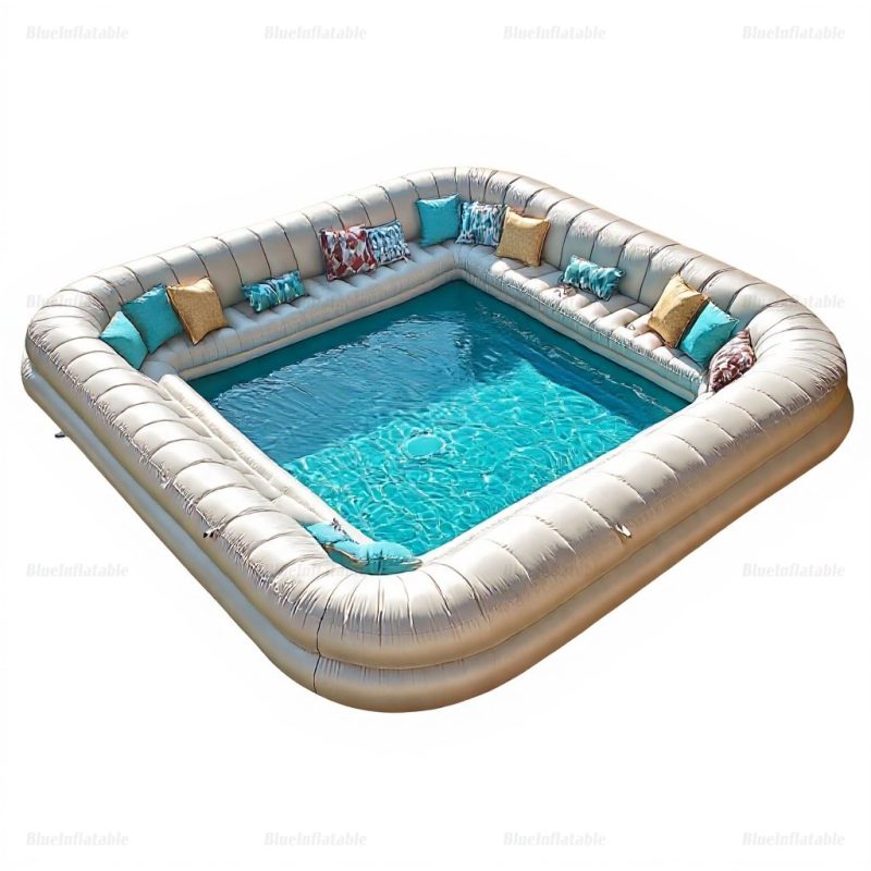 Inflatable Pool Sofa Playhouse for Outdoor Adult Parties