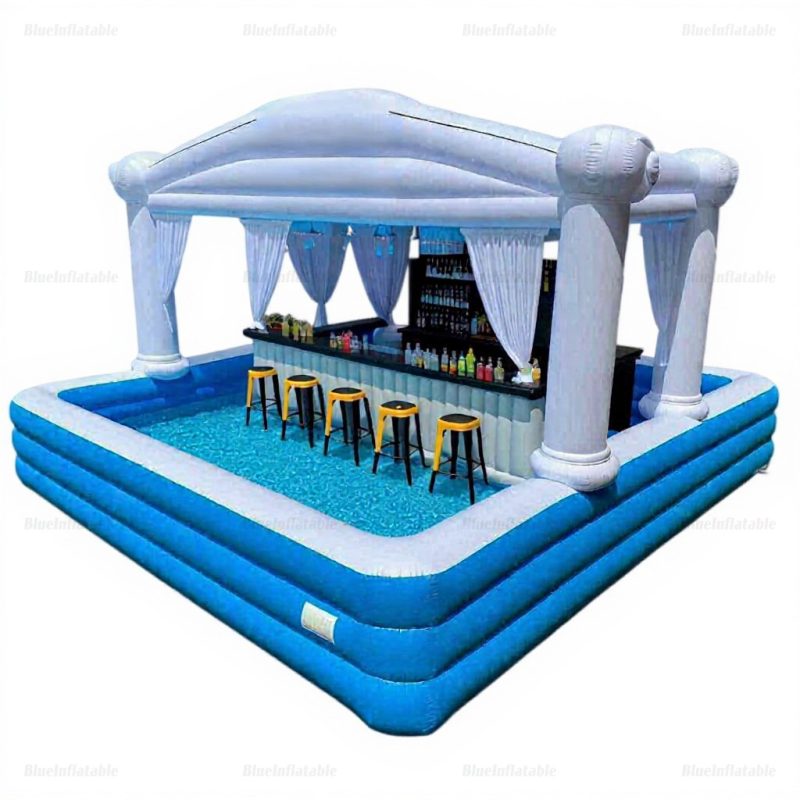Inflatable Pool Bar for Parties and Events