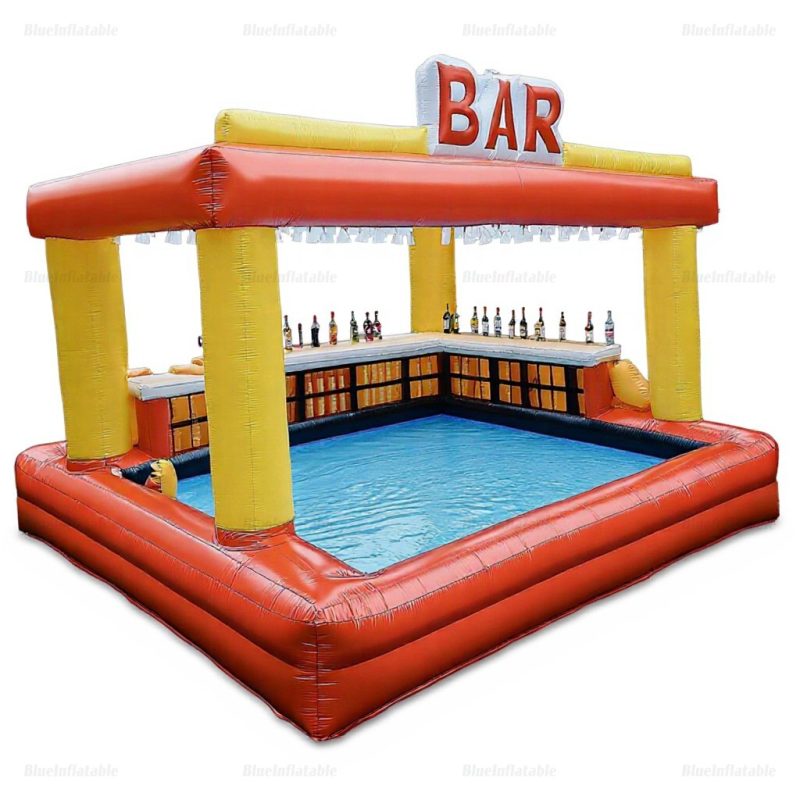 Inflatable Pool Bar Rental for Outdoor Parties