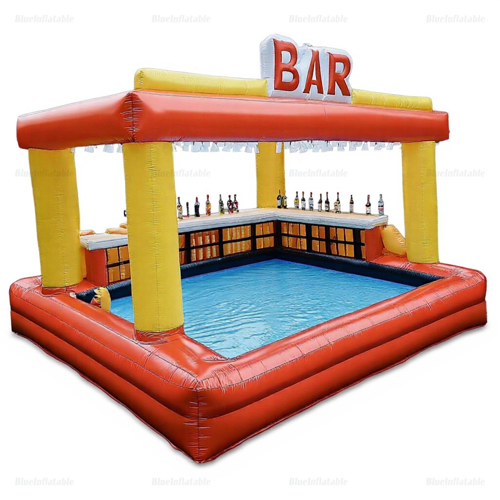 Inflatable Pool Bar Rental for Outdoor Parties