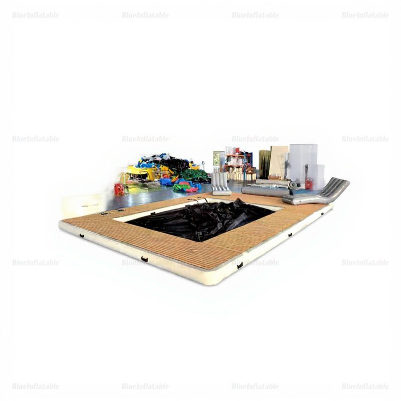 Inflatable Yacht Pool with Sofas and Slide