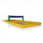 Inflatable Floating Volleyball Court Pool