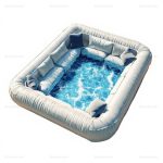 Luxury Inflatable Pool Sofa for Outdoor Fun
