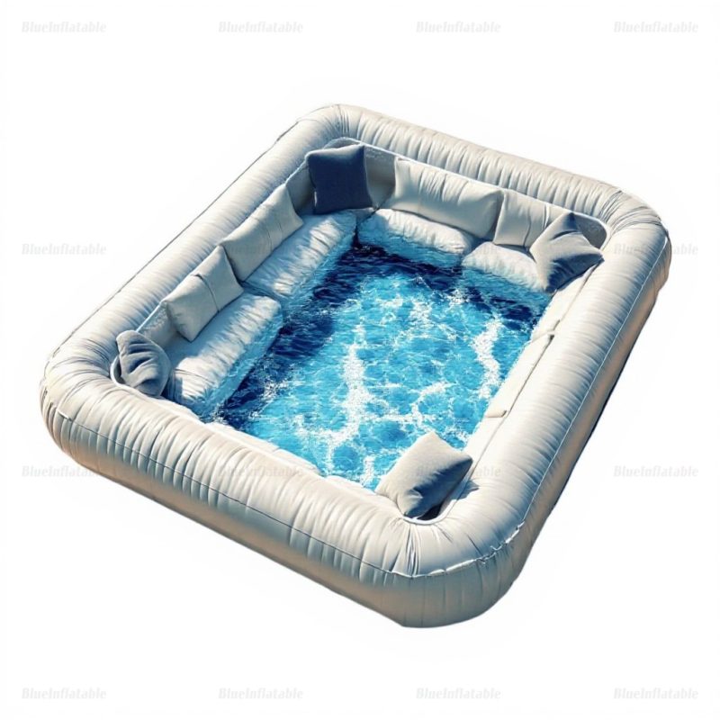 Luxury Inflatable Pool Sofa for Outdoor Fun