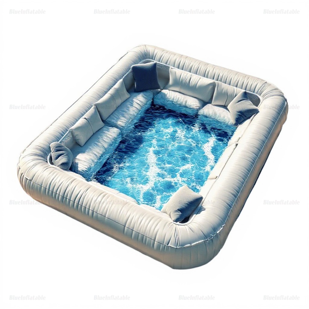 Luxury Inflatable Pool Sofa for Outdoor Fun