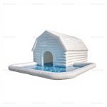Inflatable Barn House Pool for Kids