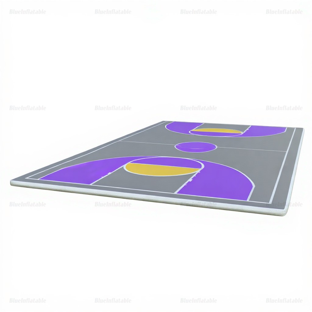 Inflatable Backyard Basketball Court Game - Image 2