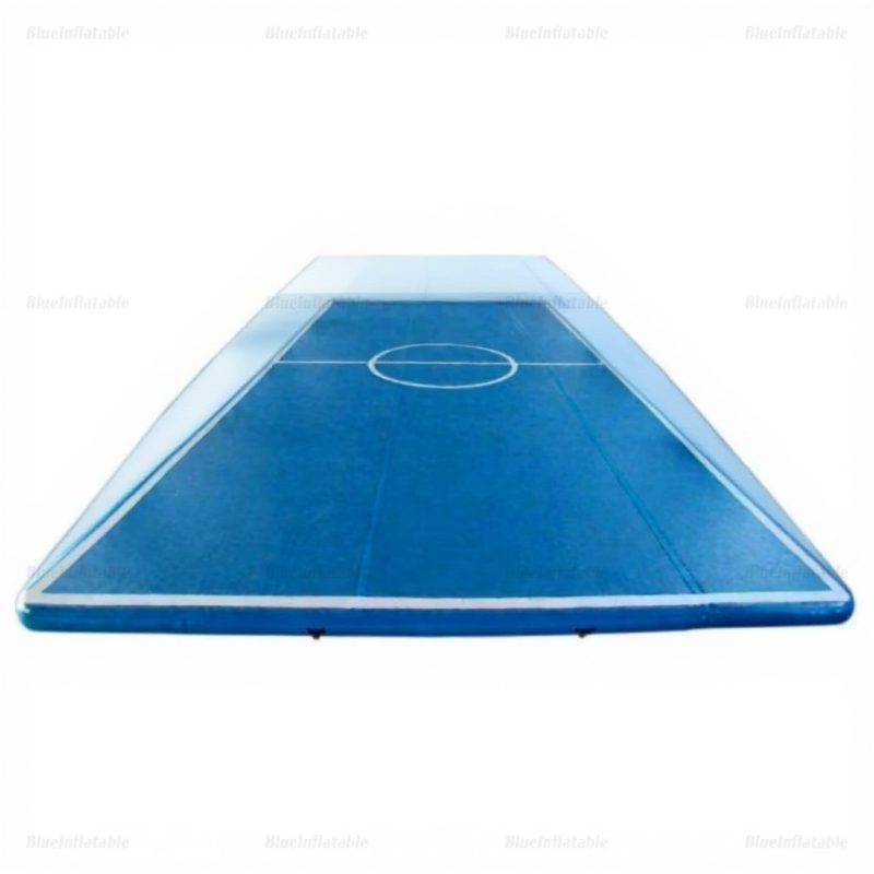 Inflatable Air Tumble Track with Basketball Hoop