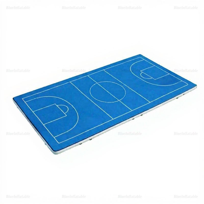 Inflatable Sports Air Track with Basketball Hoop
