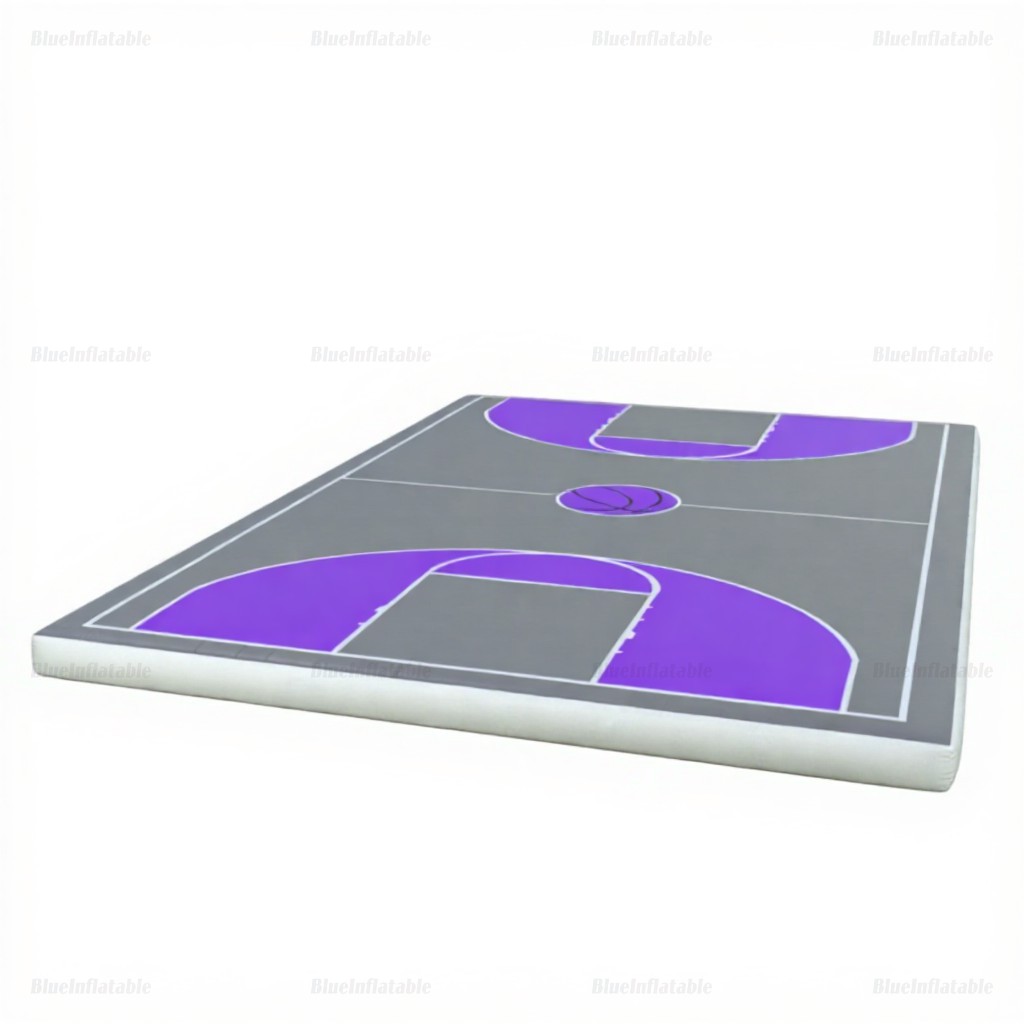 Inflatable Outdoor Basketball Court Air Mat - Image 2