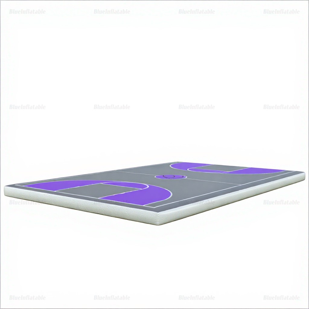 Inflatable Outdoor Basketball Court Air Mat - Image 3