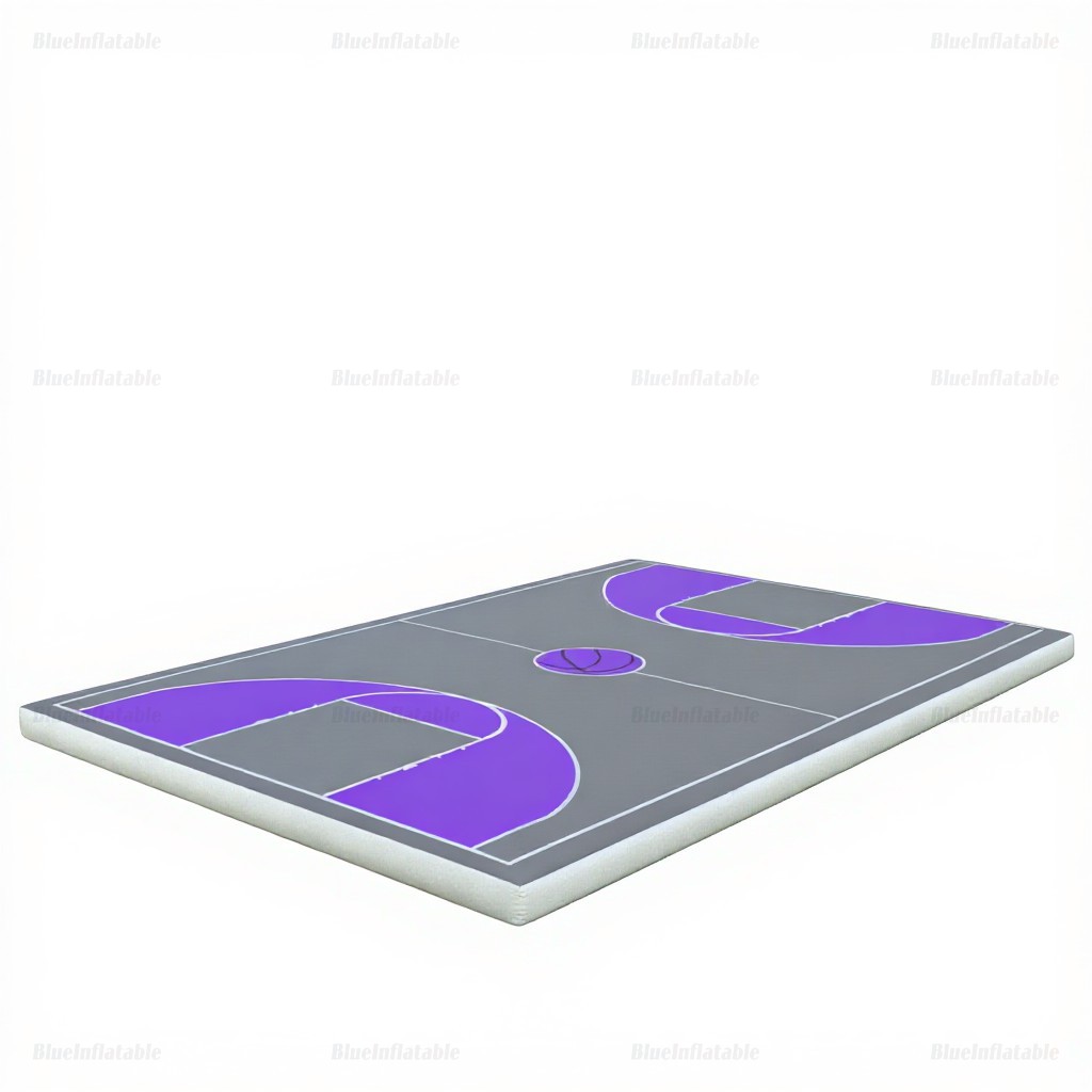 Inflatable Outdoor Basketball Court Air Mat - Image 7