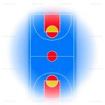 Inflatable Portable Basketball Court for Adults