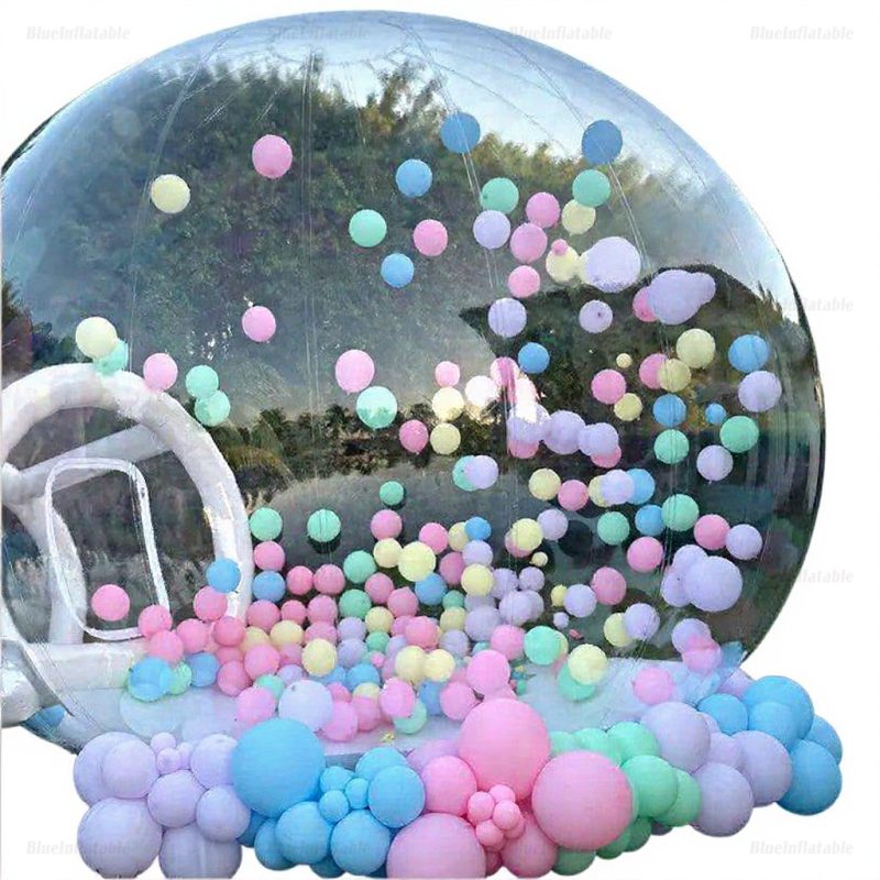 Single Tunnel Inflatable Bubble Dome Tent