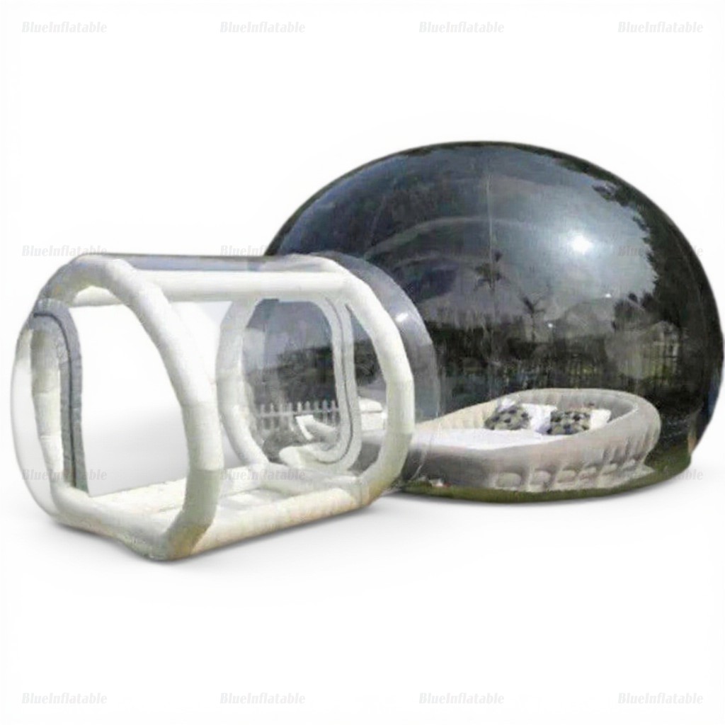 Clear Inflatable Bubble Tent with Tunnel