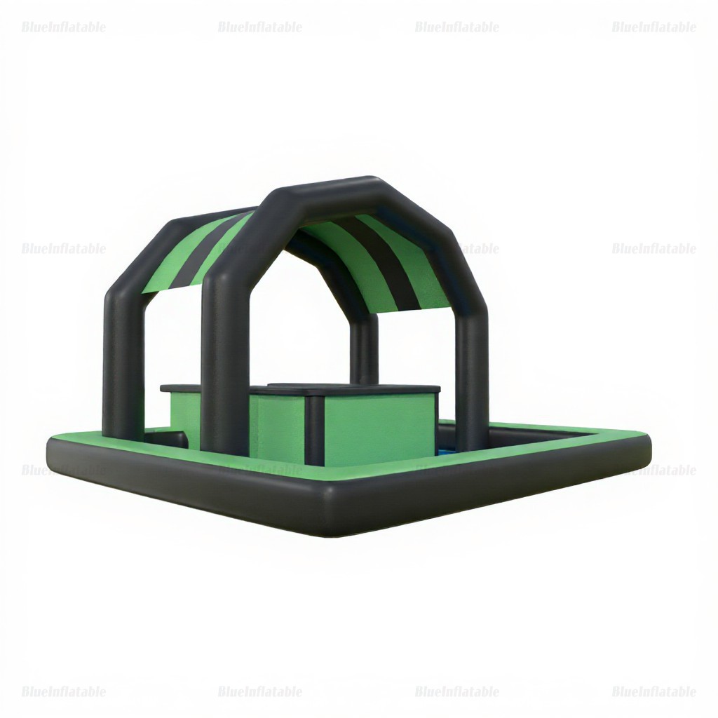 Inflatable Floating Pool Bar Tent - Image 3