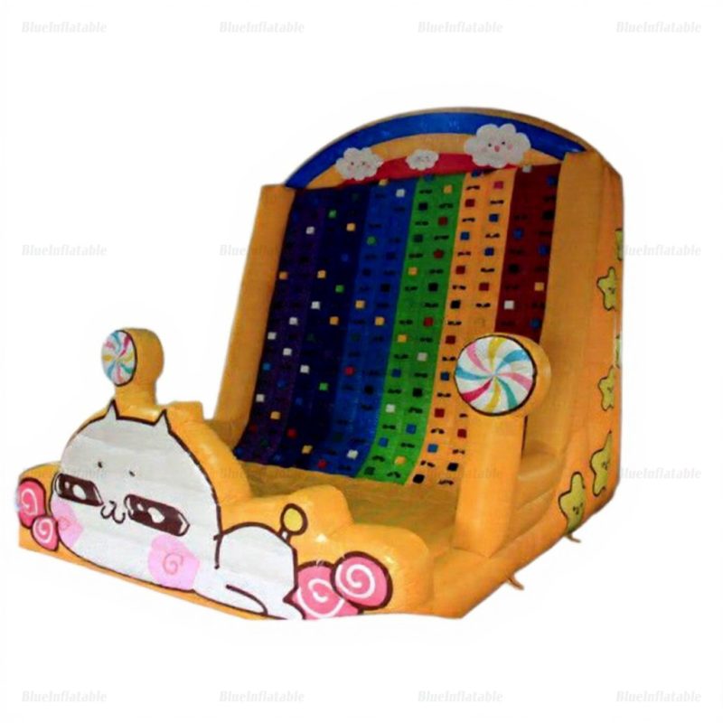 Custom Inflatable Water Slide with Climbing Wall