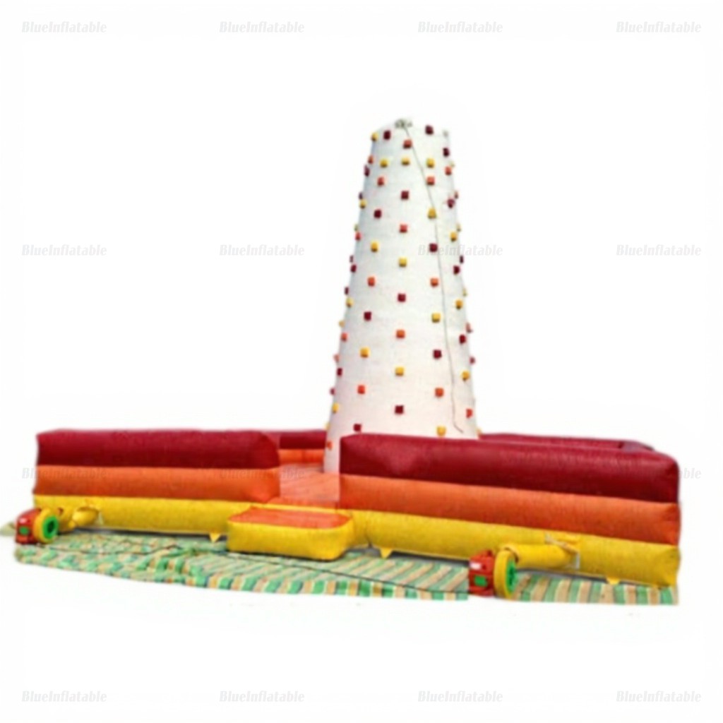 Inflatable Kids’ Climbing Mountain with Safety Fence - Image 2