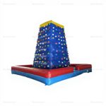 Commercial Inflatable Kids Climbing Wall, Fireproof PVC, 7x7x7m