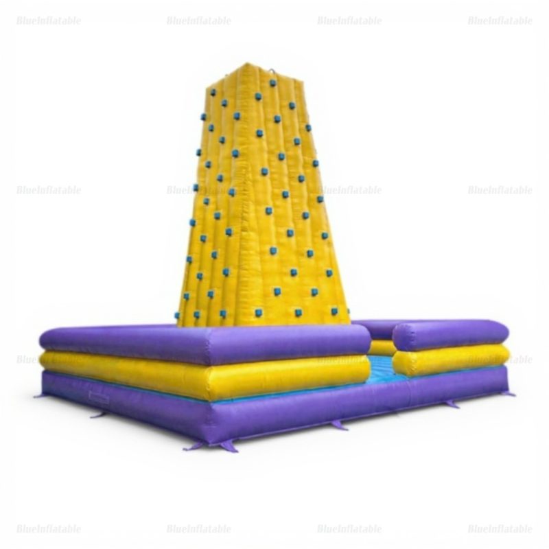 Inflatable Outdoor Rock Climbing Tower Game