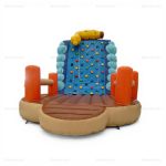 Inflatable Climbing Wall and Slide