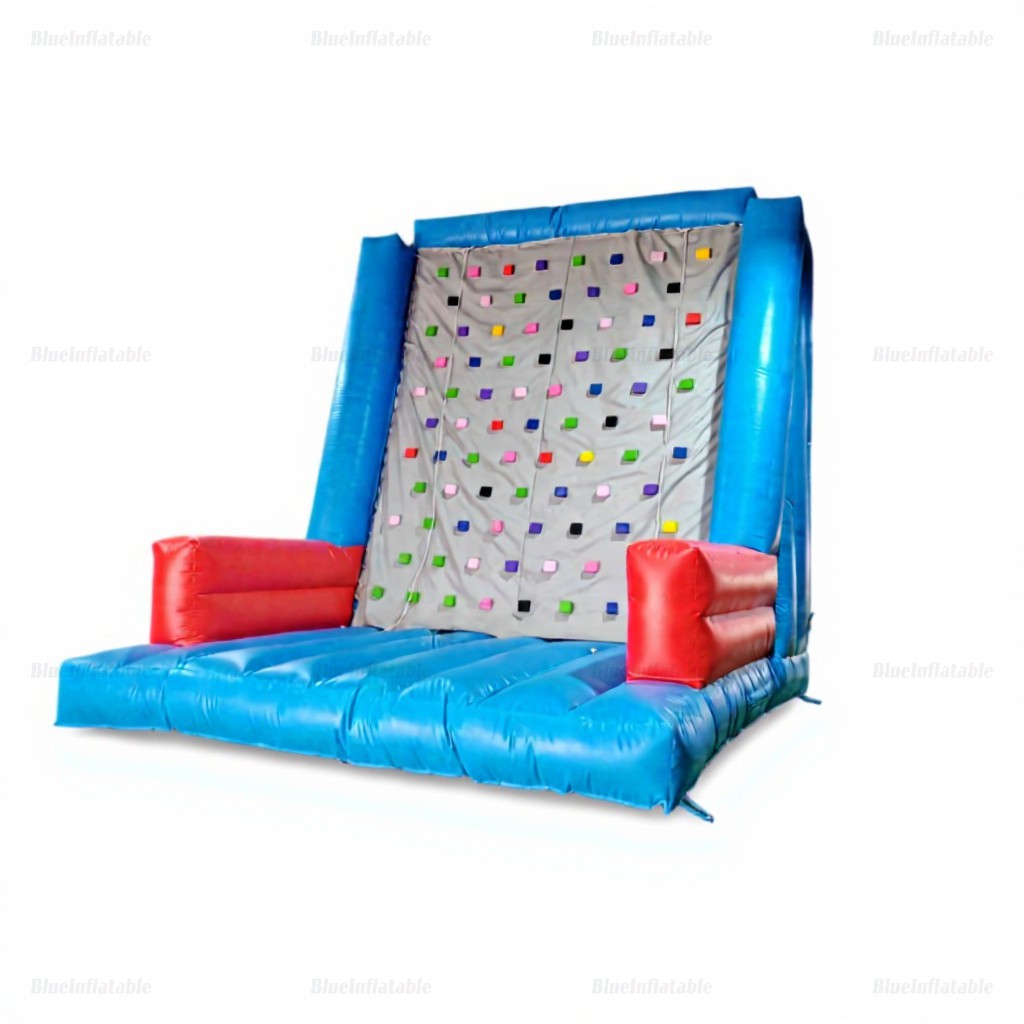 Giant Inflatable Climbing Wall with Safety Mattress