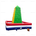 Inflatable Outdoor Climbing Wall & Bounce Playground