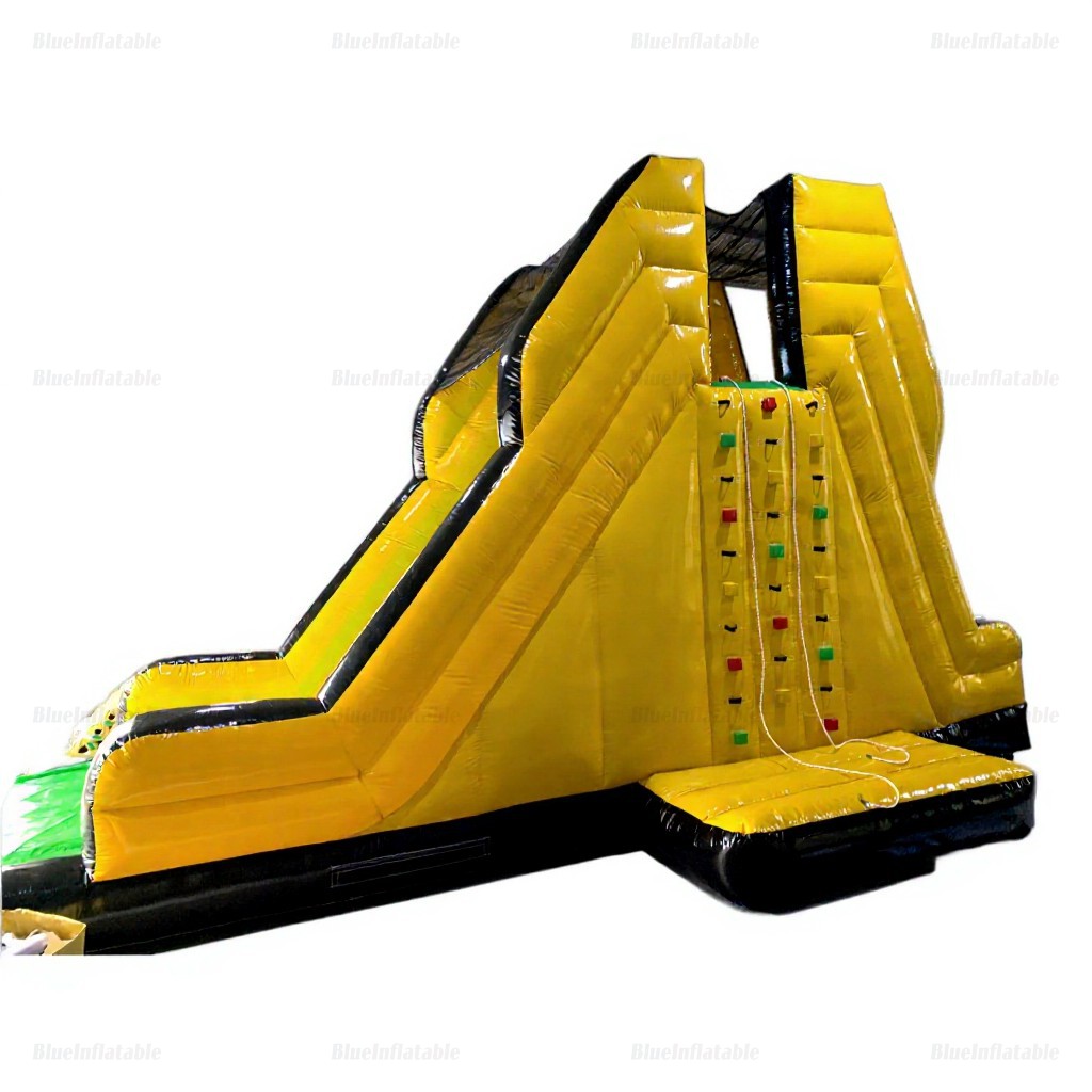 Inflatable Climbing Wall with Slide - Image 2