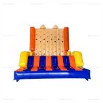 Giant Inflatable Climbing Wall and Slide for Kids