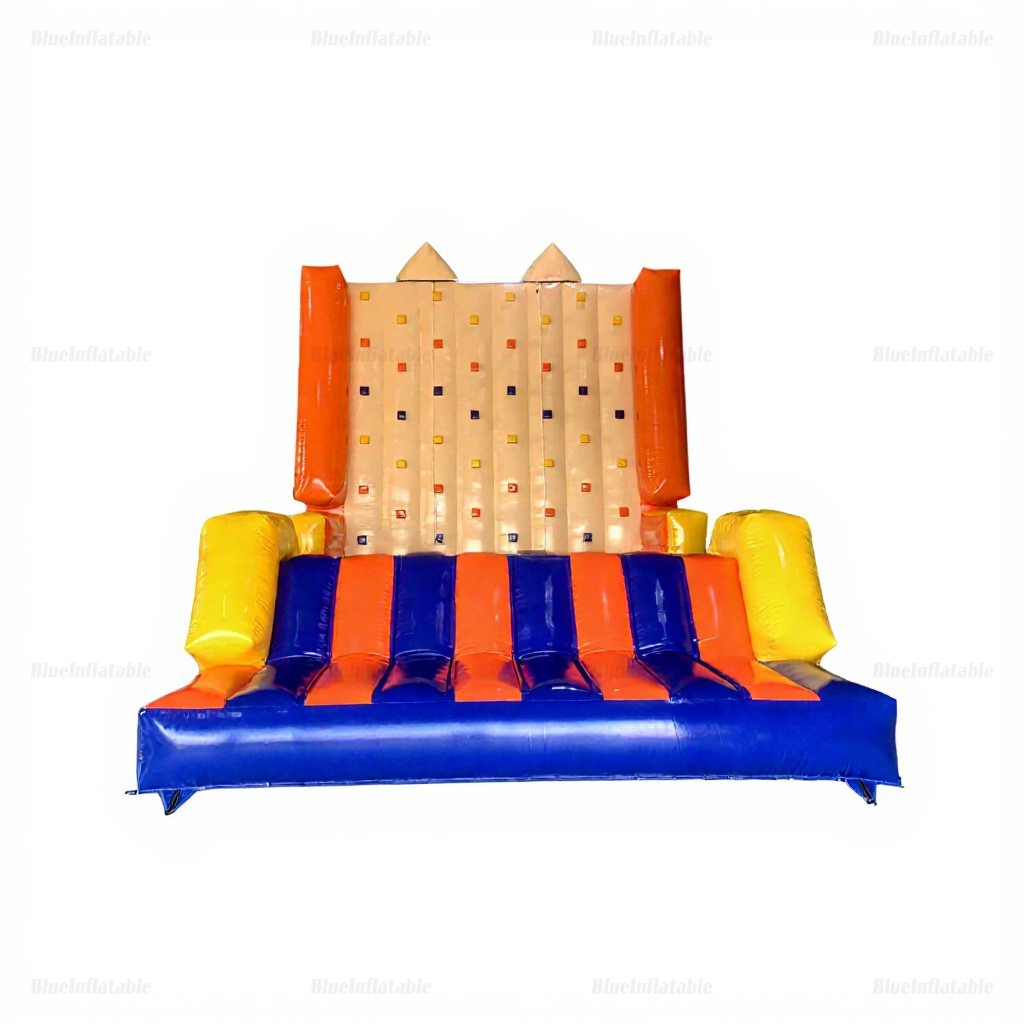 Giant Inflatable Climbing Wall and Slide for Kids