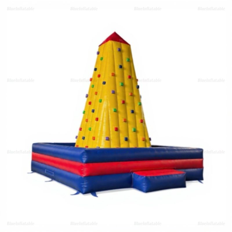 Inflatable Rock Climbing Wall Tower for Indoor Parks
