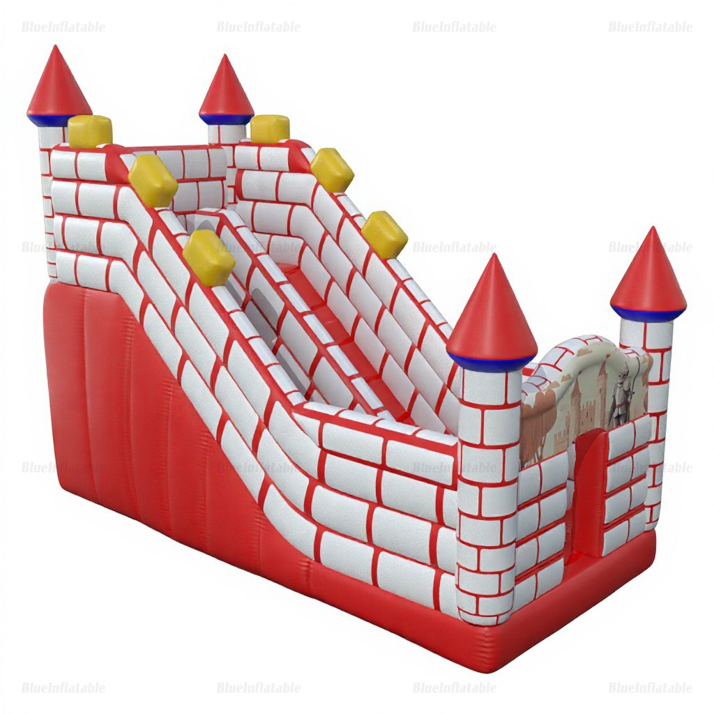 Inflatable Jump Castle with Climbing Wall and Slide - Image 5