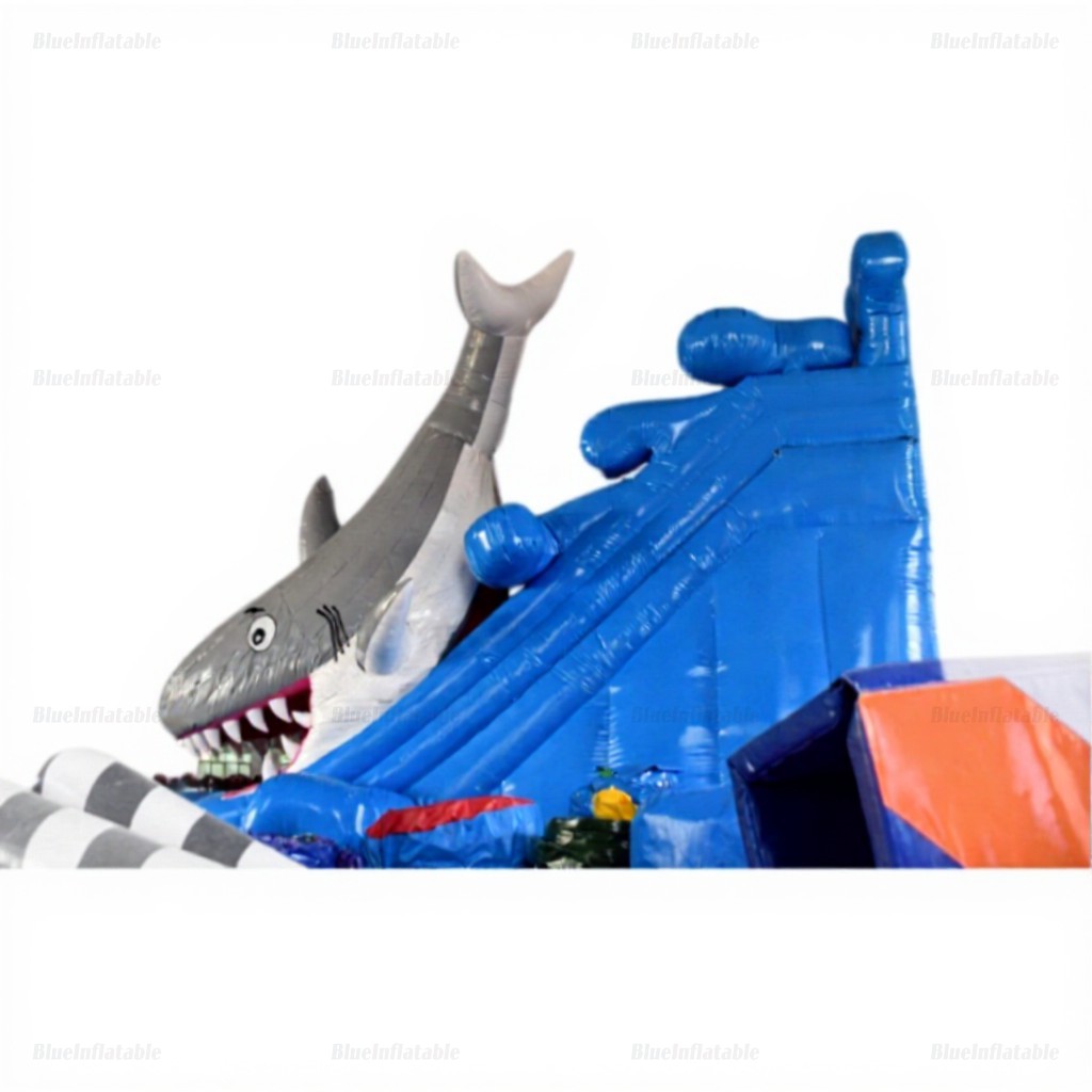 Big Shark Inflatable Slide & Bounce Rental - Image 9