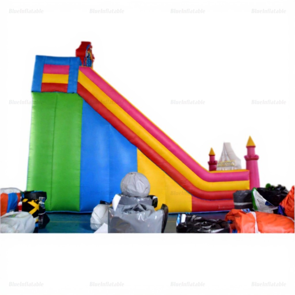 Colorful Double Slide Inflatable Ferris Wheel Bouncer - Image 4
