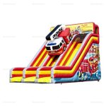 Commercial Double Lane Inflatable Water Slide