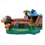 Elephant Pirate Ship Inflatable Bouncer