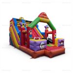 Inflatable Bouncy Castle with Slide