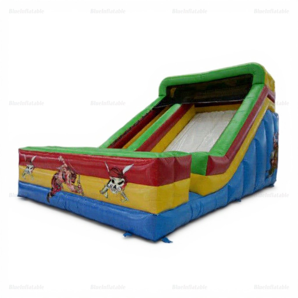 Pirate Theme Inflatable Dry Slide for Kids