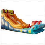 Baby Kahuna Large Fire-Resistant Inflatable Water Slide