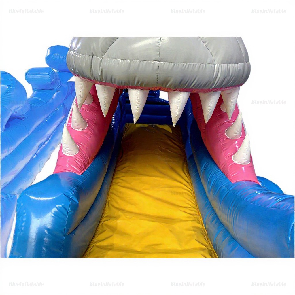 Shark Escape Commercial Inflatable Slide & Bouncy Castle - Image 6