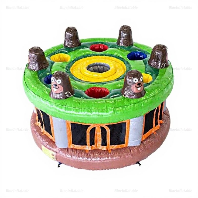 Inflatable Whack-a-Mole Game with Hammer for Kids