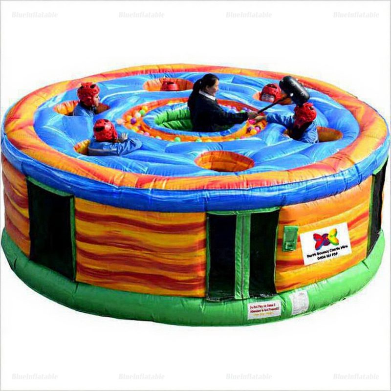 6-Player Inflatable Human Whack-a-Mole Game, 3-Year Warranty