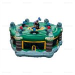 Giant Inflatable Human Whack-a-Mole Game