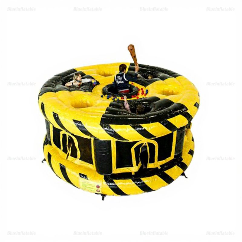 Inflatable Human Whack-A-Mole Game with Hammer, 3-Year Warranty