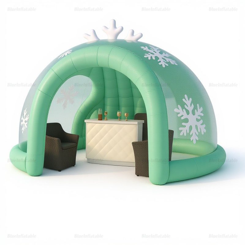 Arctic Vibes Inflatable Ice Bar for Pool Parties