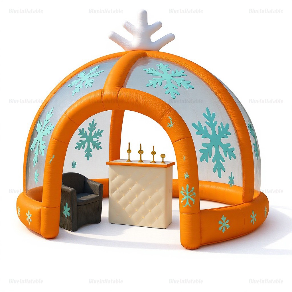 Inflatable Ice Igloo Dome Bar Tent