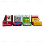 4-in-1 Inflatable Family Carnival Sports Game Set