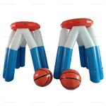 Portable Inflatable Basketball Hoop Game