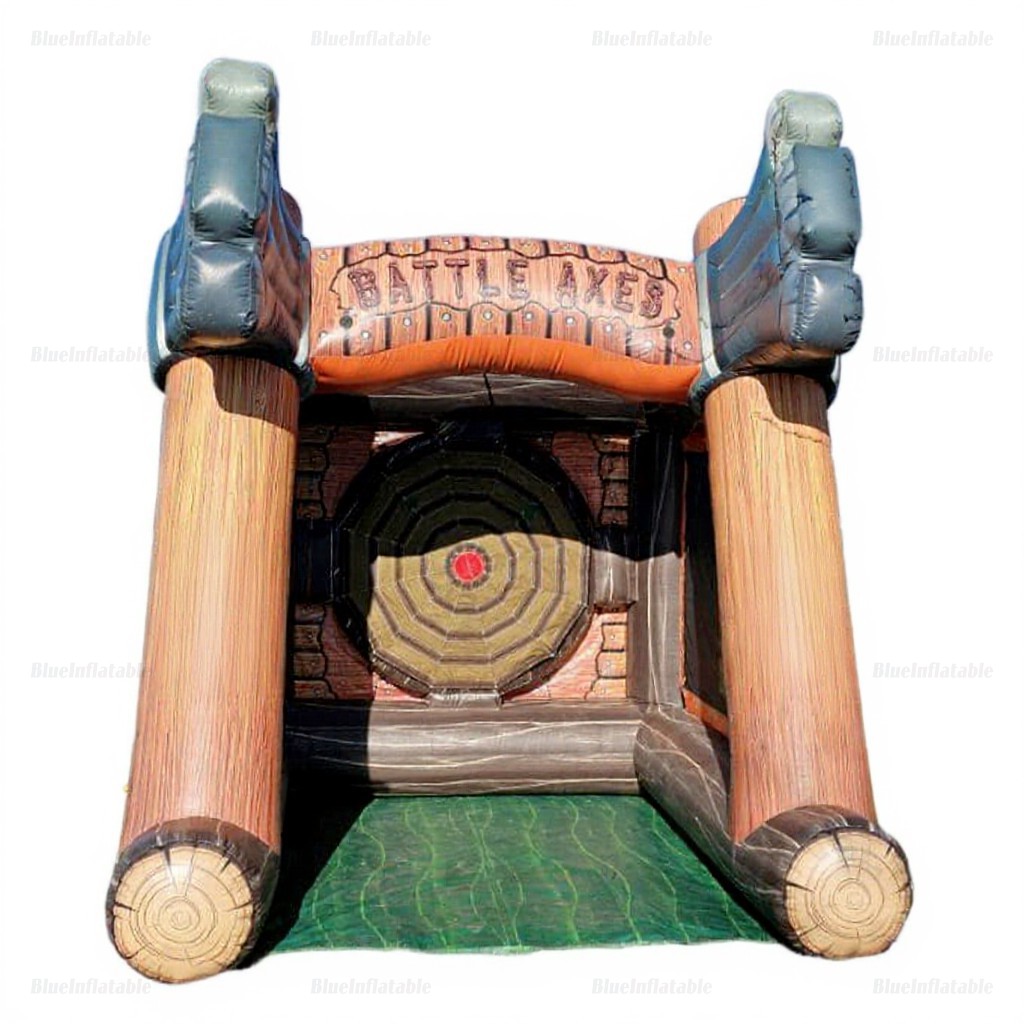 Inflatable Battle Axe Throwing Game Rental