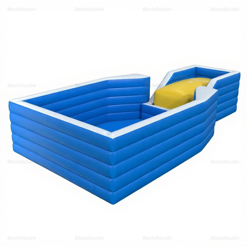 Inflatable Airbag Ball Pool & Trapeze Bounce Arena